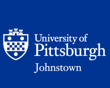 university logo blue