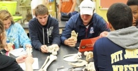 Natural Sciences students at Pitt-Johnstown